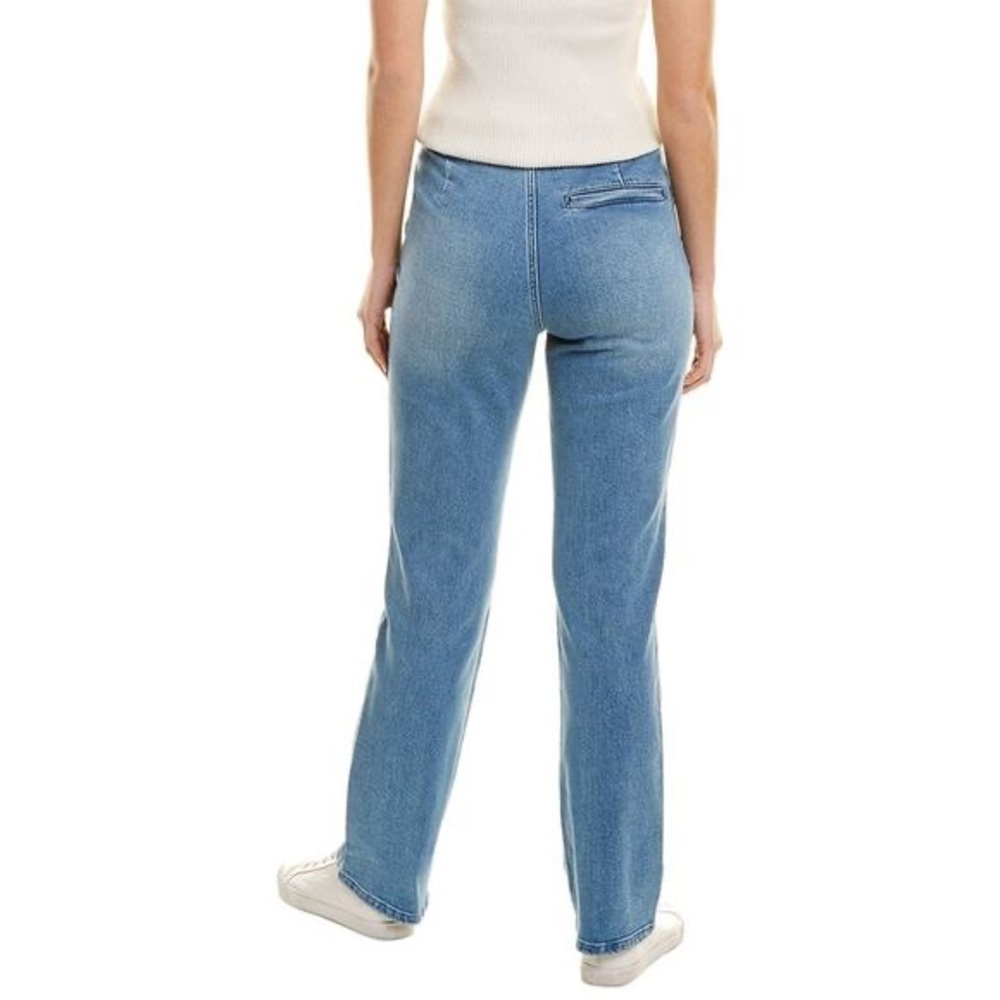 NWT J. MCLAUGHLIN Distressed High Waist Emmie Heritage Blue Jeans, 10 - Picture 3 of 13